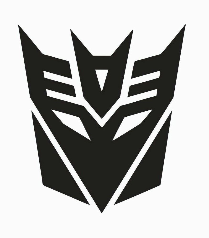 Transformers Decepticons Vinyl Die Cut Car Decal Sticker - FREE SHIP -
