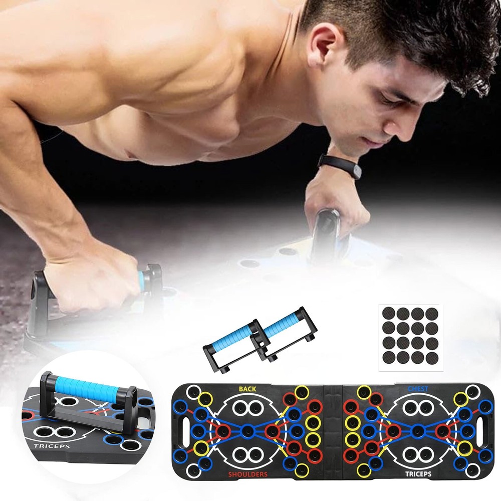 Functional Push Up Stand For Chest & Ab Workouts Home Gym Equipment For Men &