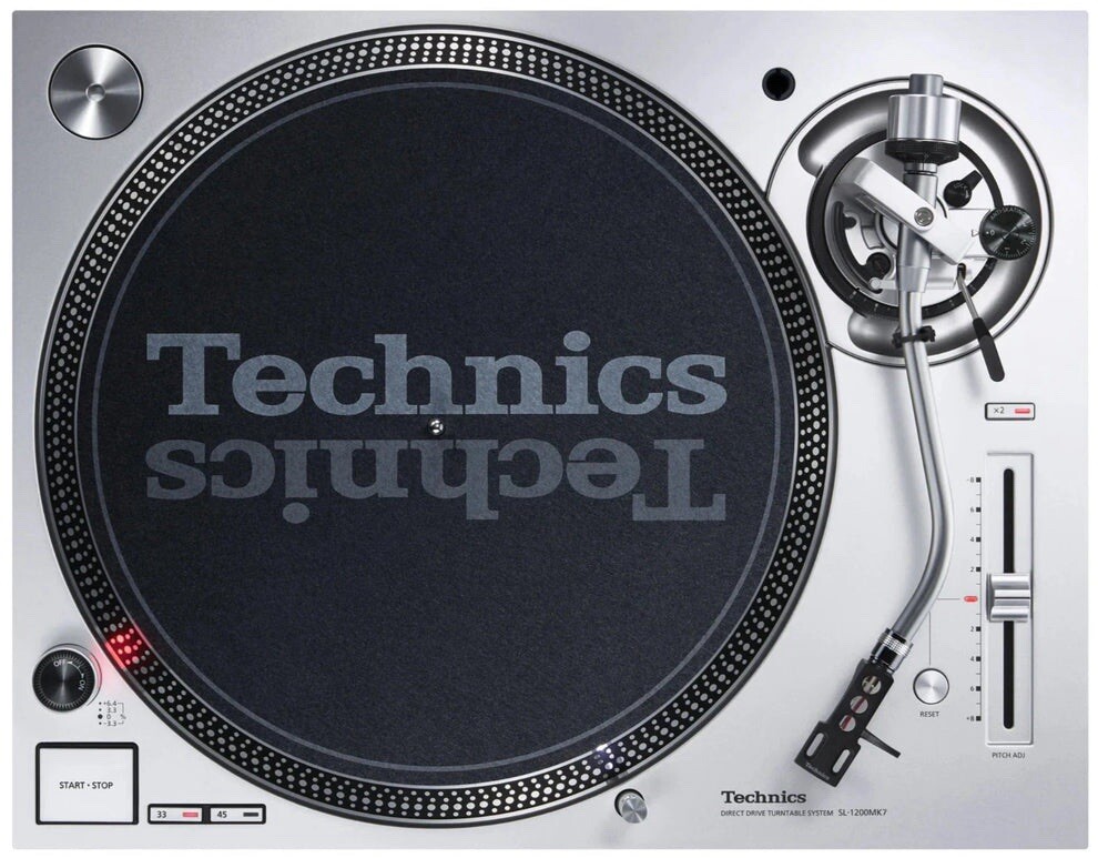 Technics SL-1200MK2 DJ Turntable - Silver