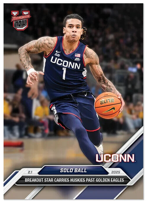 PRESALE 2024-25 Bowman U Now Solo Ball Breakout Star Carries UCONN  #57 PRESALE-image