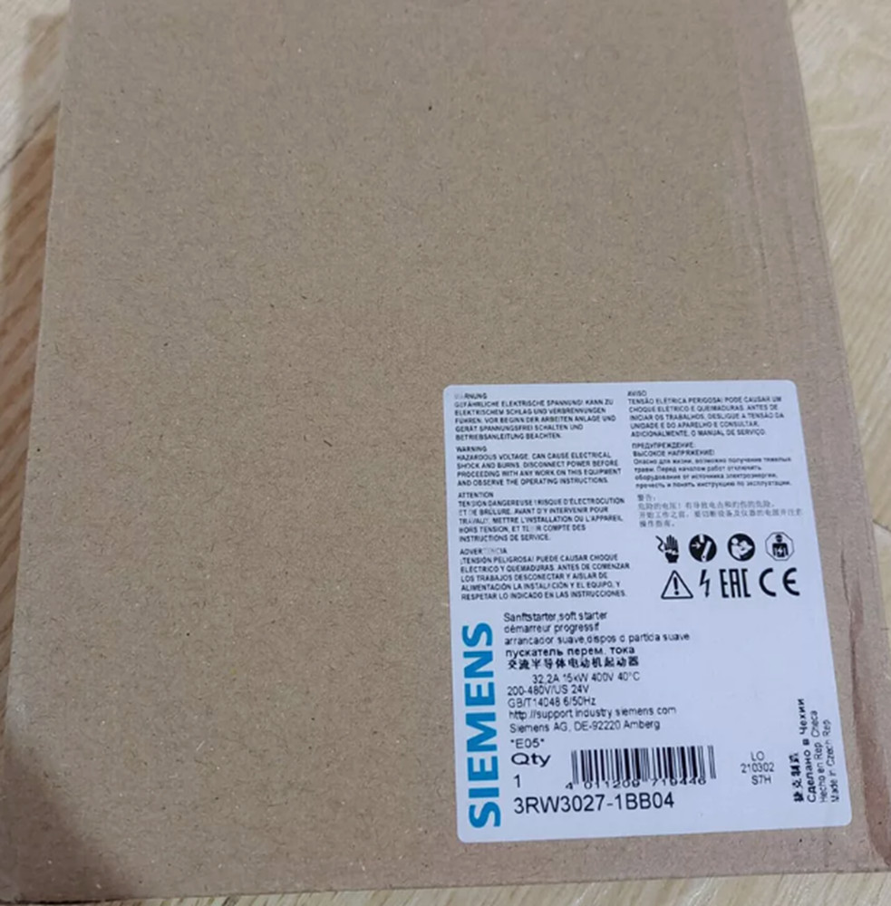 Siemens soft starter 3RW3027-1BB04 3RW3 027-1BB04 3RW30271BB04 NEW