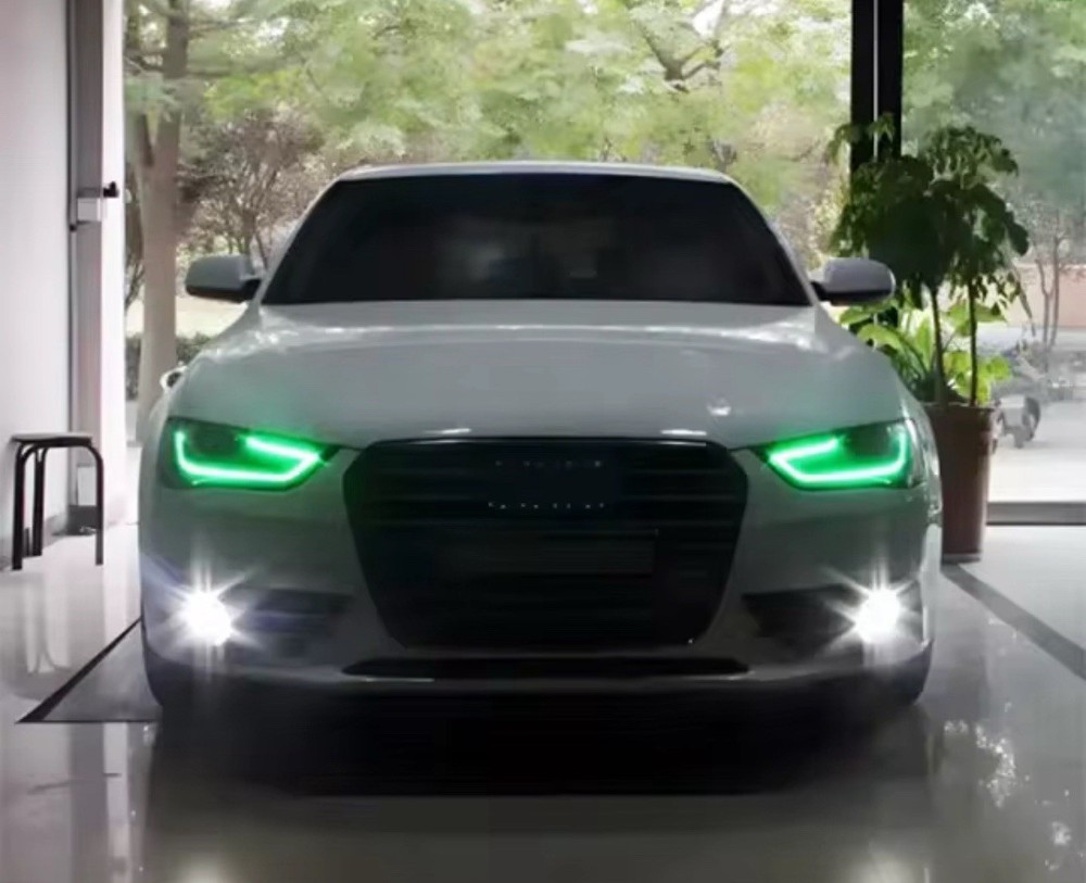 Audi A4/S4 2013-2016 RGB DRL Boards App Controlled LED Headlights