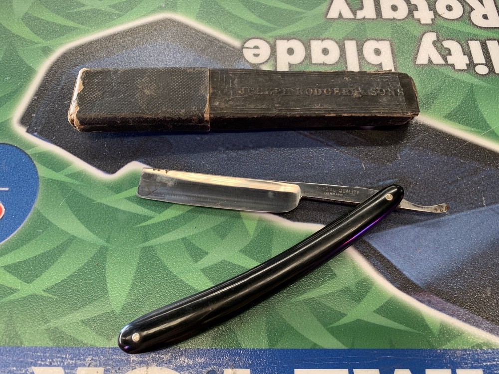 Special Quality Germany Straight Razor Folding Shave w/case