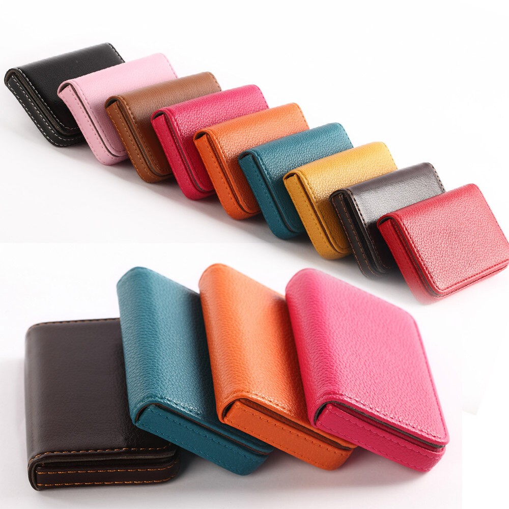 Men Business Card Package Card Holder Bag Name Card Holder Large Capacity