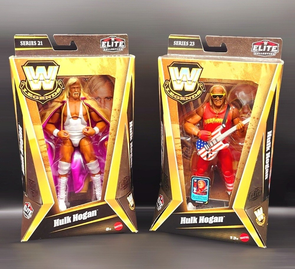 WWE Hulk Hogan Series 21 &23 Legends Elite Collection Series Action Figure