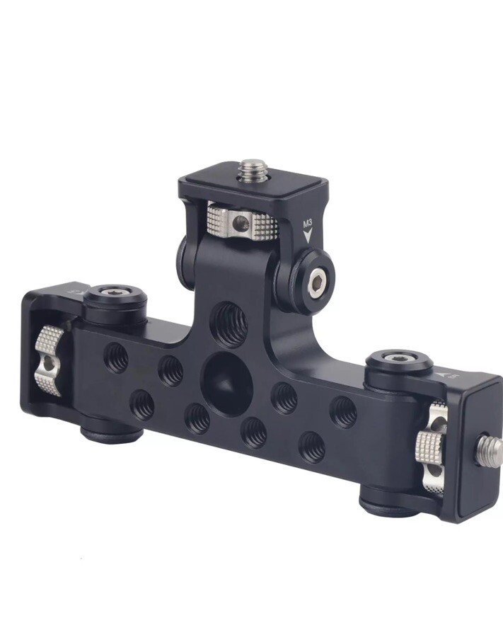 Triple Phone Holder Tripod Mount Adaptor | 180-degree Tilt Head