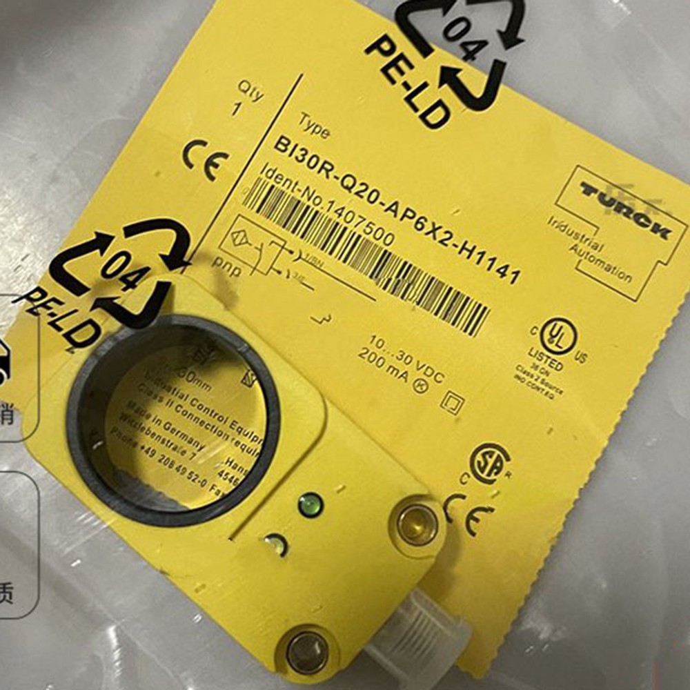 1pc new Turck Bi30R-Q20-AP6X2-H1141 Inductive Proximity Switch Ring Sensor