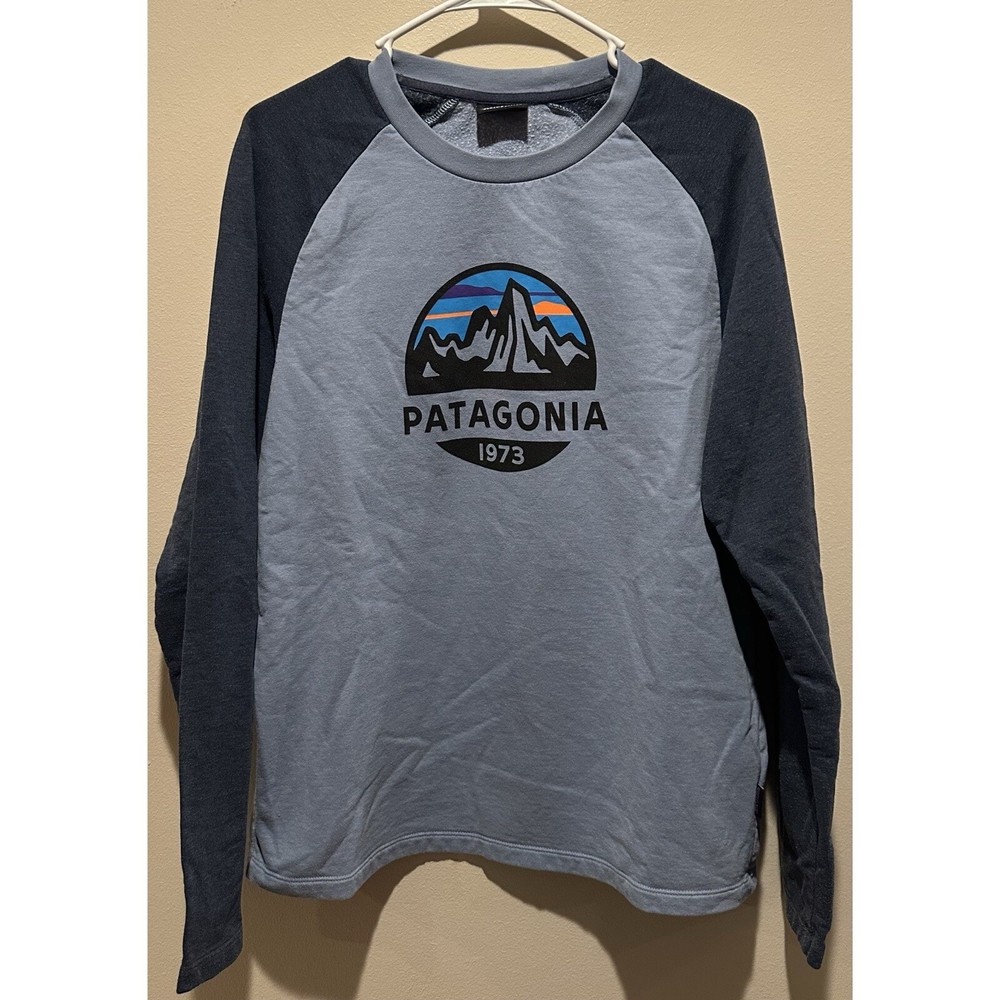 Patagonia Men’s Fitz Roy Scope Lightweight Crew Sweatshirt Size Small