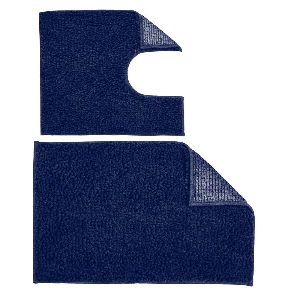 Bathroom Rugs, Super Absorbent Luxury Shaggy Chenille Bath Mats, Durable Soft...