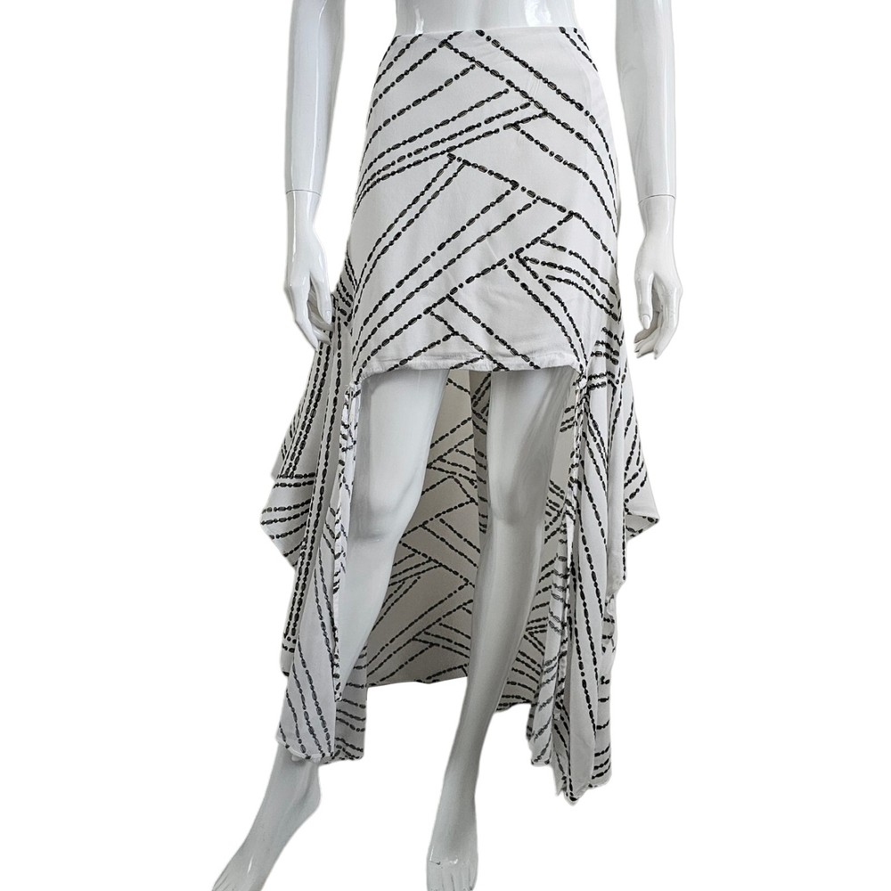 Sass & Bide My Generation Asymmetric Maxi Mini Skirt Size 14