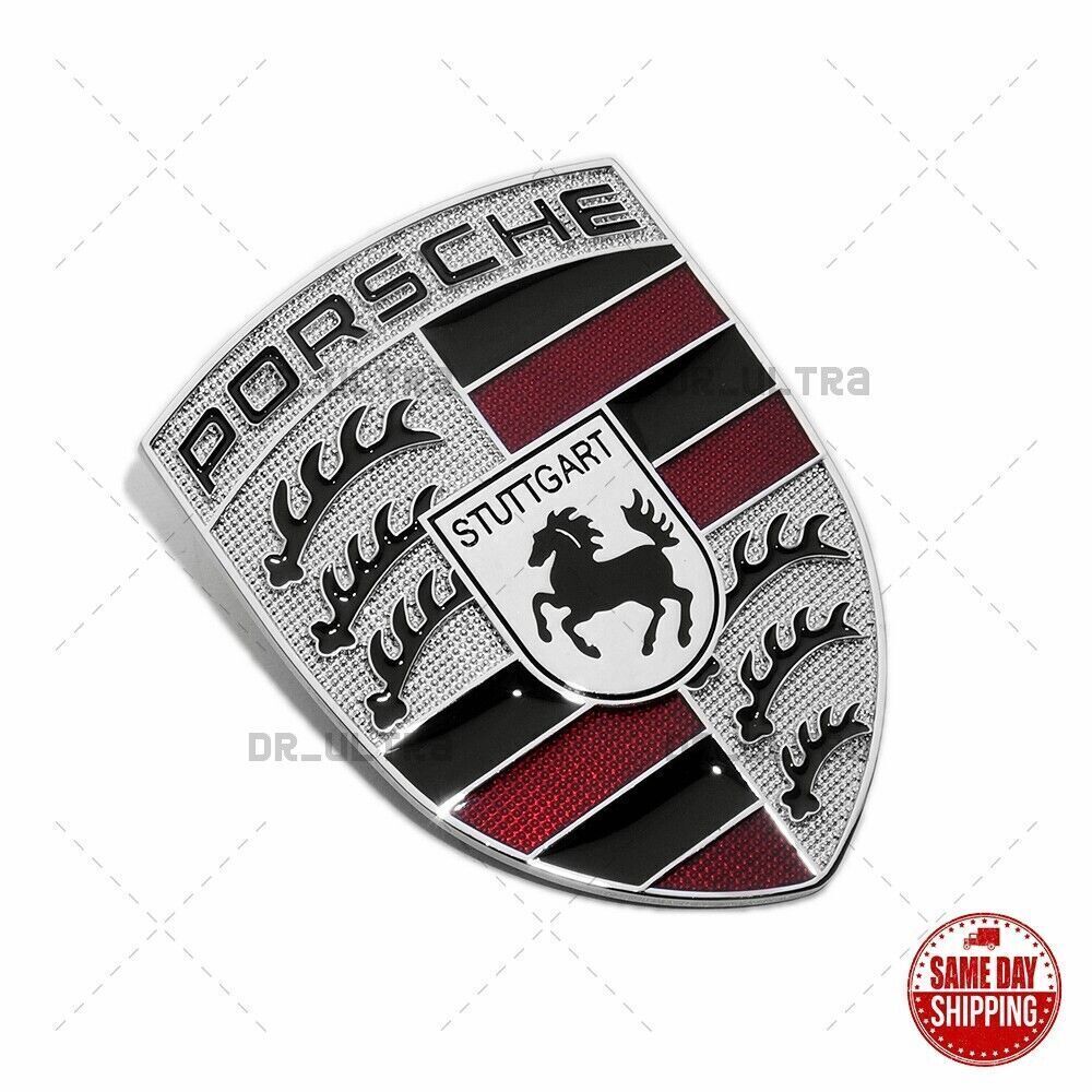 Front Hood Crest Classic Emblem 911 928 944 993 996 997 991 Cayman Cayenne