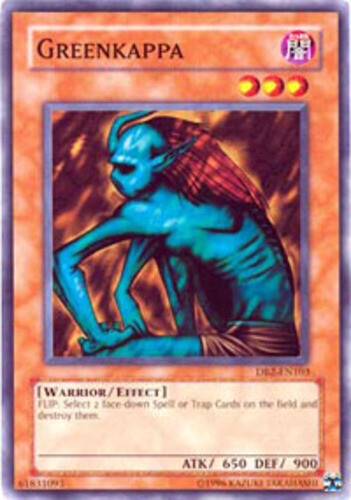 Greenkappa - DB2-EN103 - Common - Unlimited Edition x1 - Lightly Played