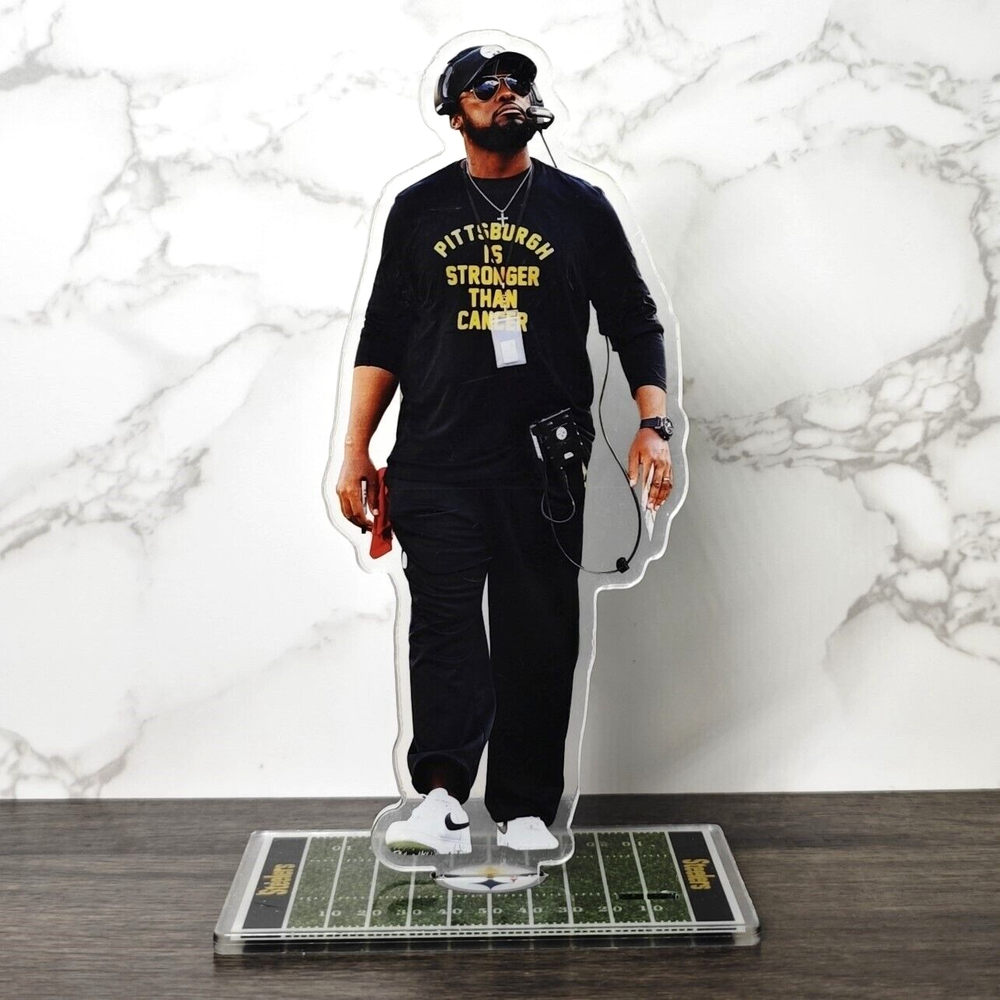 Mike Tomlin Standee - Pittsburgh Steelers Head Coach Memorabilia & Collectible