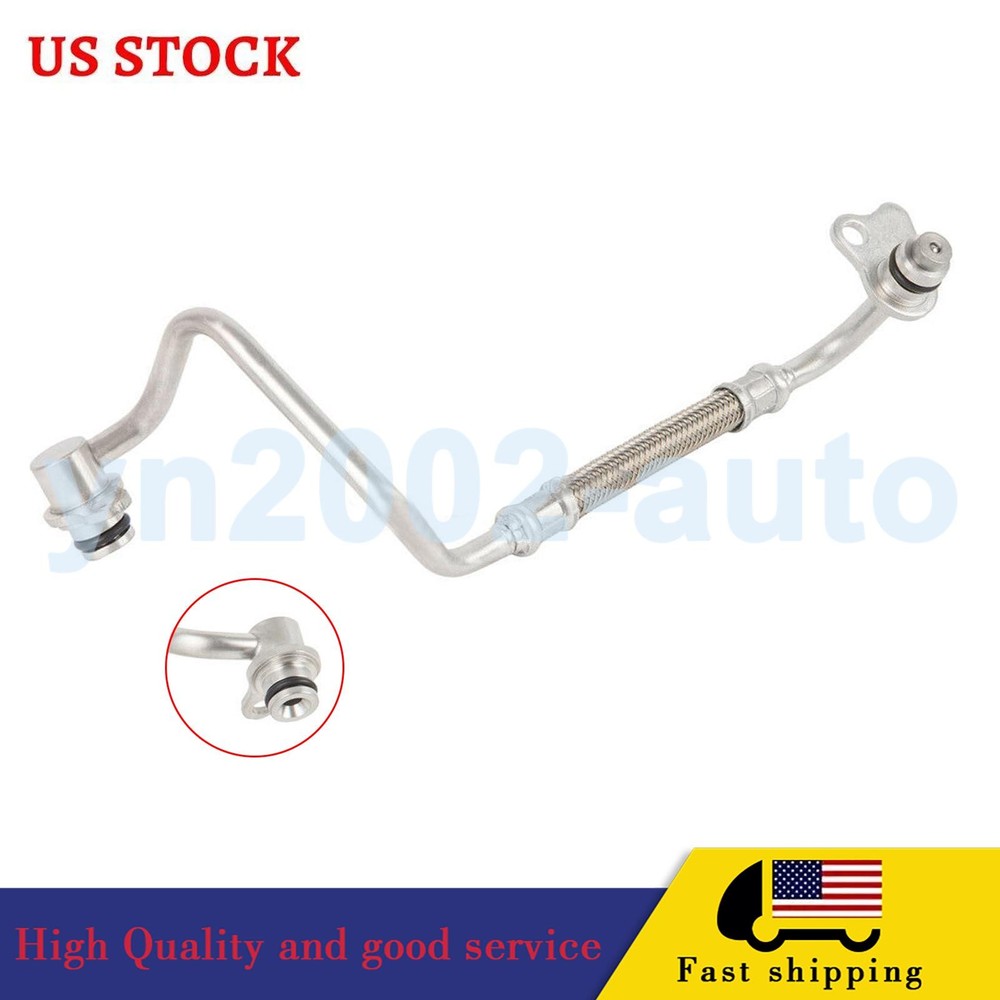 BMW Turbocharger Oil Inlet Pipe with Check Valve for 3 4 5 Series E84 F10 F22 F30