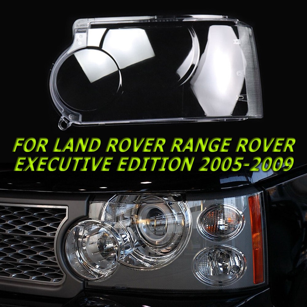 For Land Rover Range Rover Not Sport 2005-2009 Car Left Headlight Lens Cover