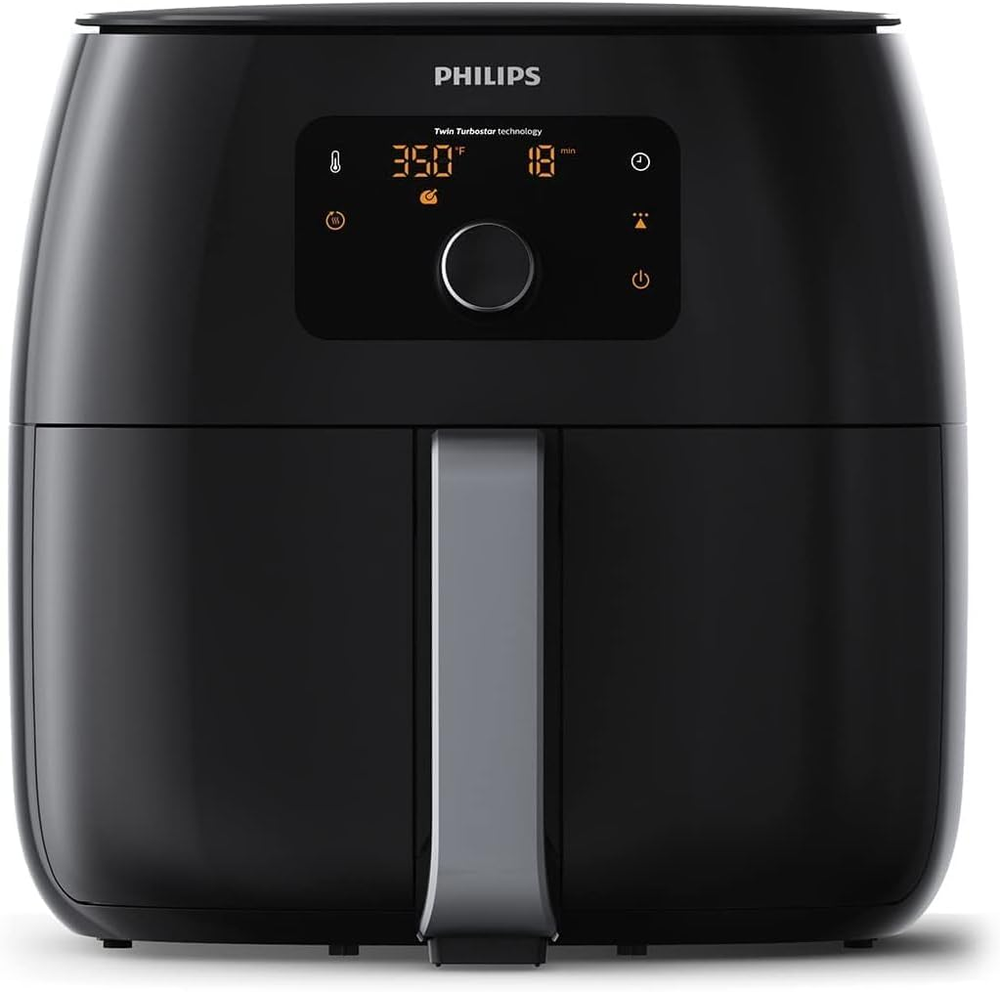 Philips Premium Airfryer XXL, Fat Removal Technology, 3Lb/7Qt, Rapid Air Technol