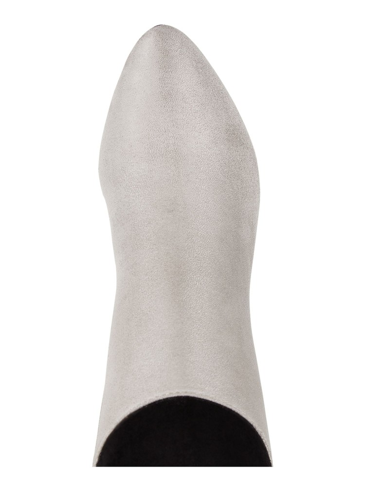 RIALTO Womens Black Colorblock Treaded Carpio Stiletto Heeled Boots 5 M