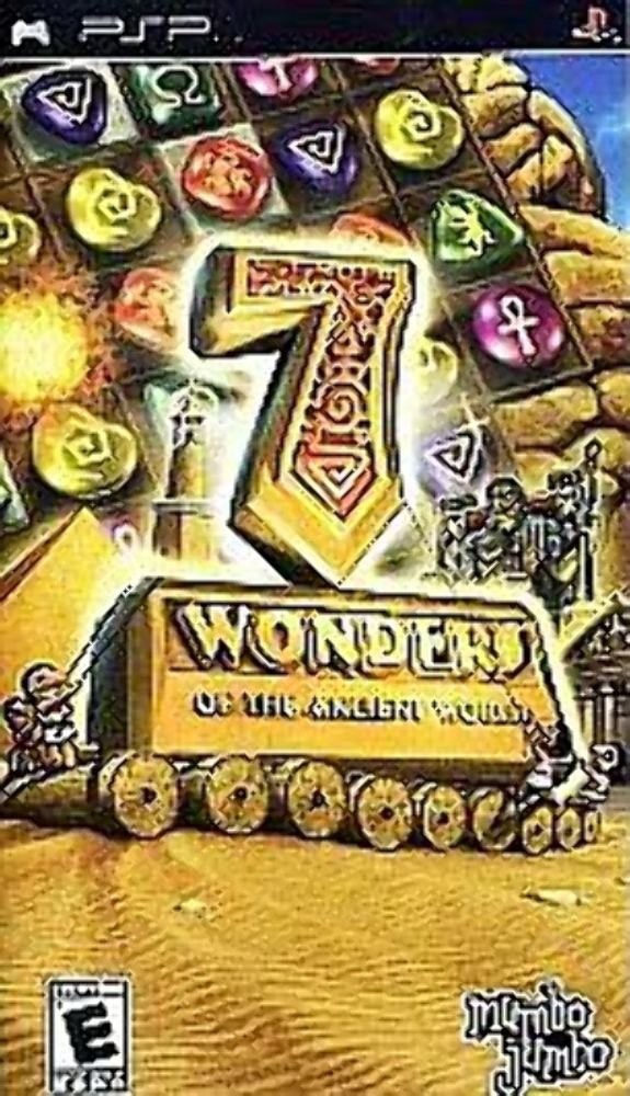 7 Wonders Of The Ancient World For PSP UMD Puzzle 6E