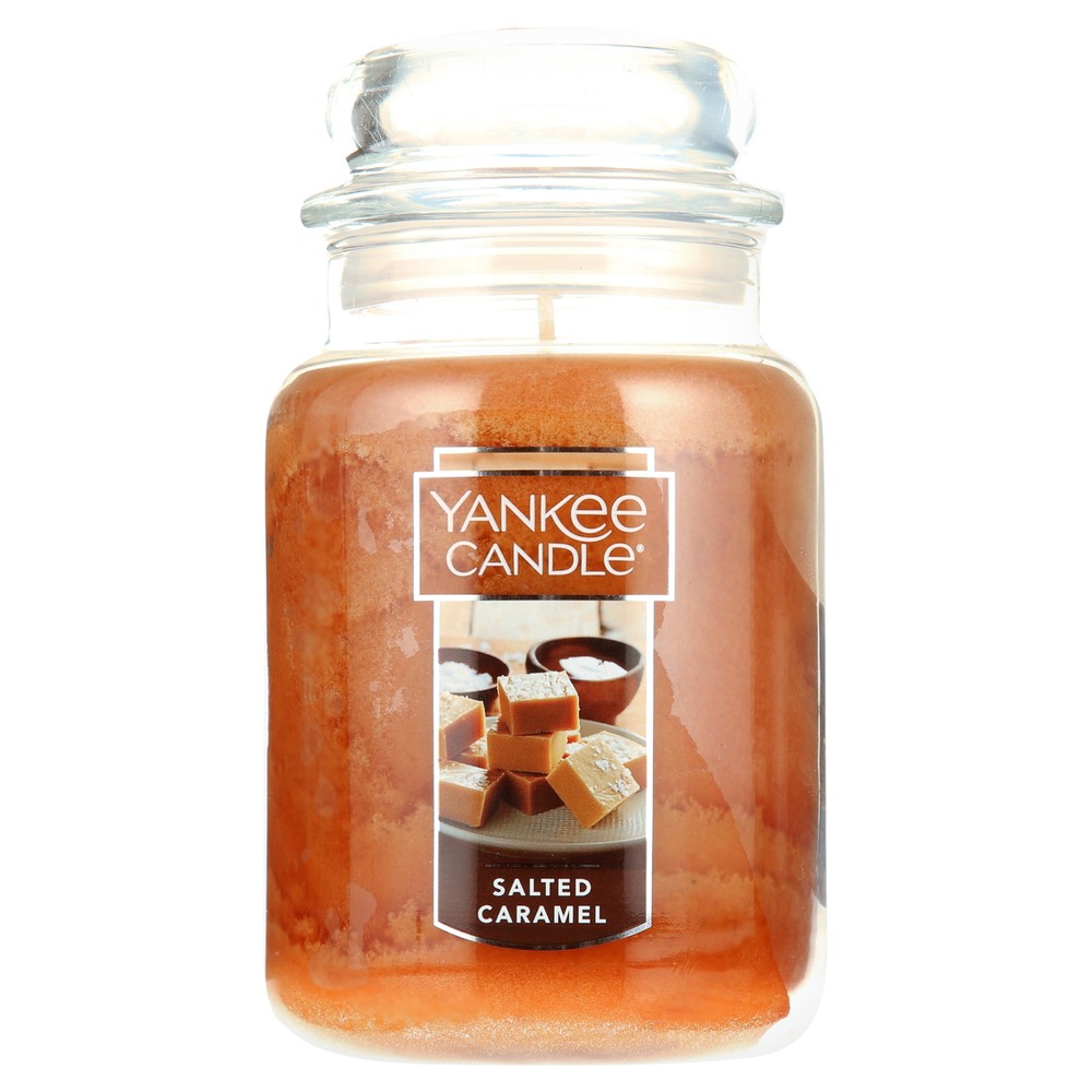 Yankee Candle Salted Caramel Large Scented Jar 22 oz Candle