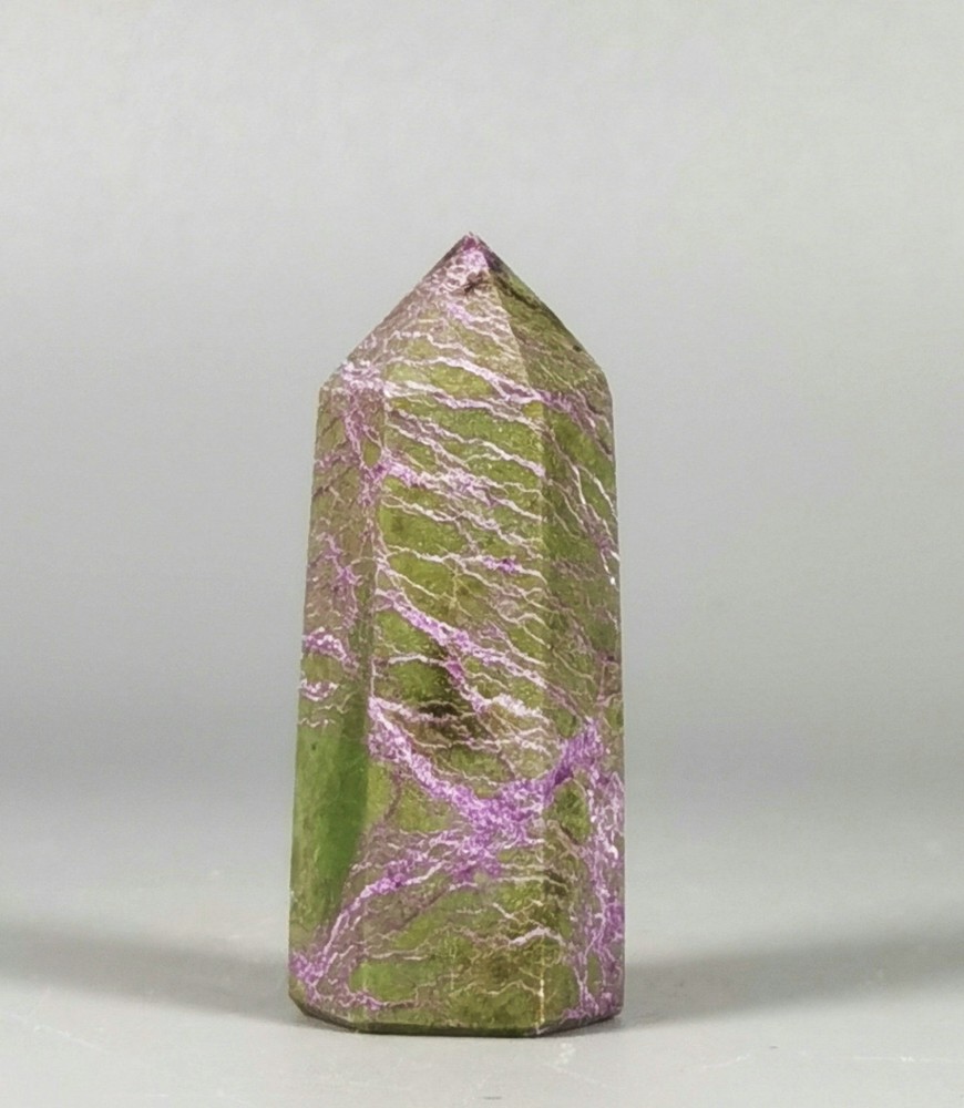 Very Rare Atlantisite Stichtite in Serpentine Polished Tower Point Reiki Healing