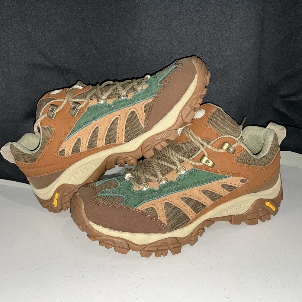 Merrell Moab 2 Mesa Luxe Eco Hiking Sneakers in Kangaroo Green Size 8