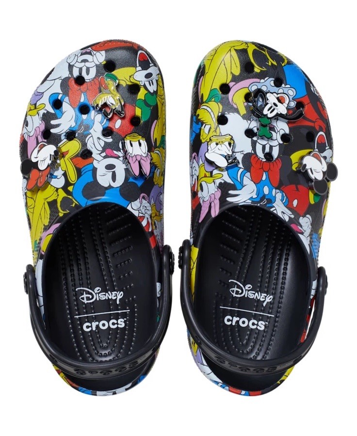 NEW CROCS Mickey And Friends Classic Clog 211482 Multi M5W7