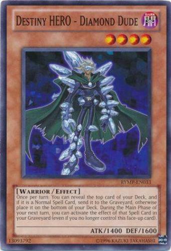 Destiny HERO - Diamond Dude - RYMP-EN033 - Common - Unlimited Edition x3 - Light