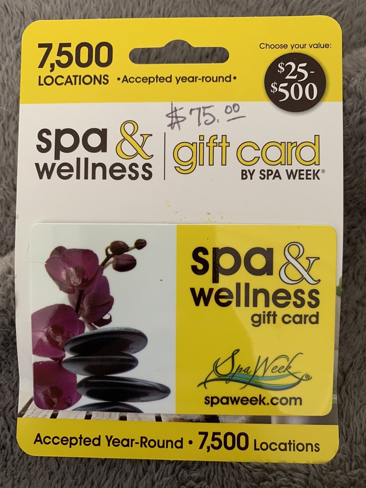 SpaWeek $75 Gift Card for $70 with Free Shipping-image