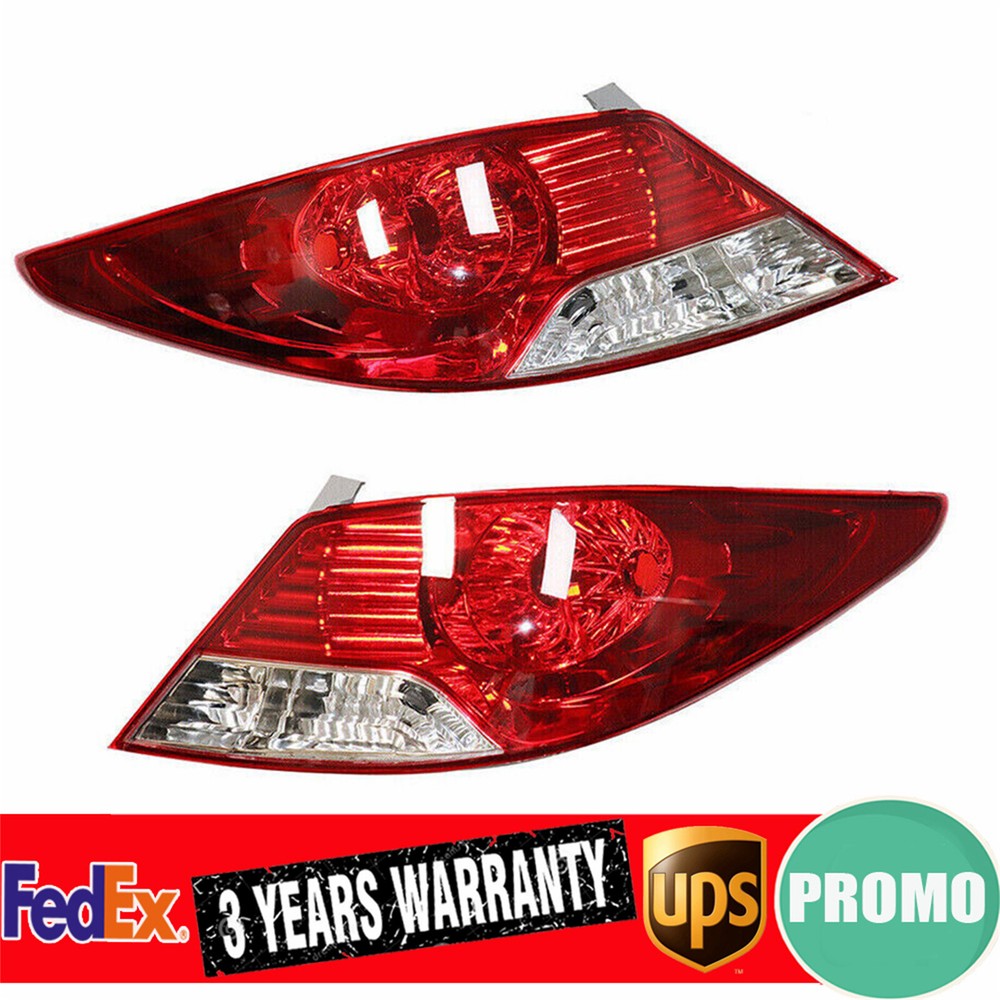 Rear Tail Lights RH+LH Set US Fit 2012-2014 Hyundai Accent L GL GLS Sedan 4-Door