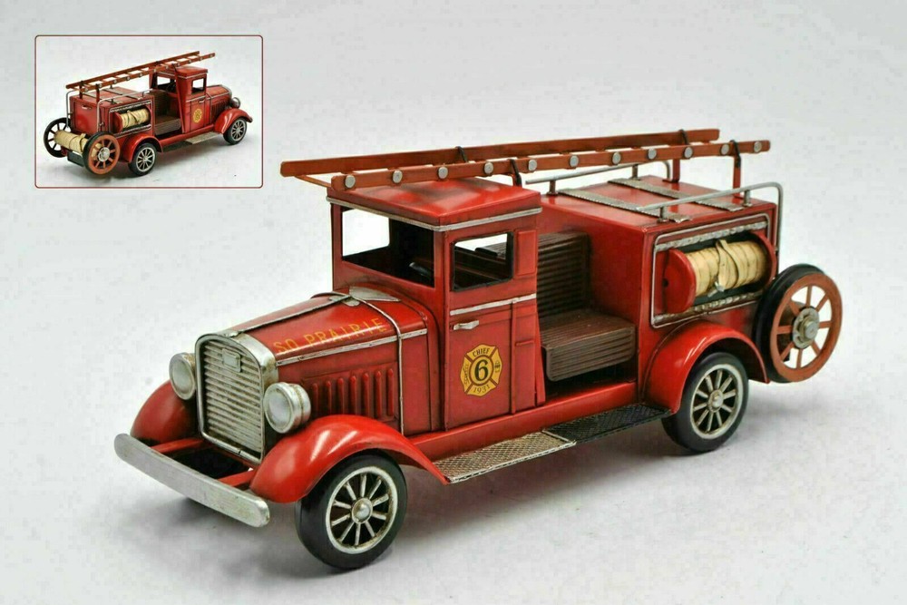Vintage Toys - Fire Truck Patriotic US First Responders