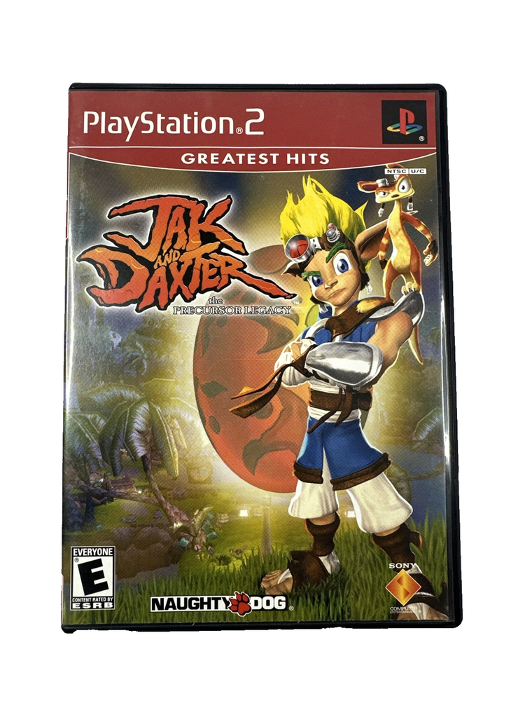 Jak And Daxter The Precursor Legacy PlayStation 2 Game.