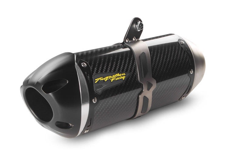 S1R Carbon Fiber Slip On Exhaust Two Brothers Racing 005-3860405-S1
