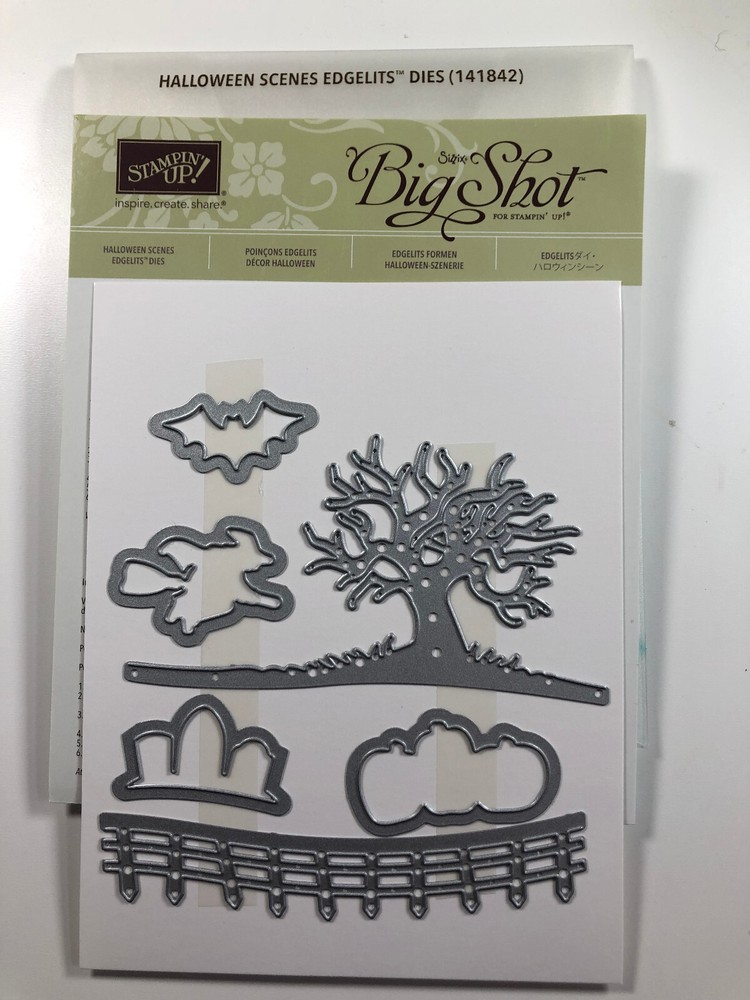 Stampin' Up! HALLOWEEN SCENES Edgelits - Brand New