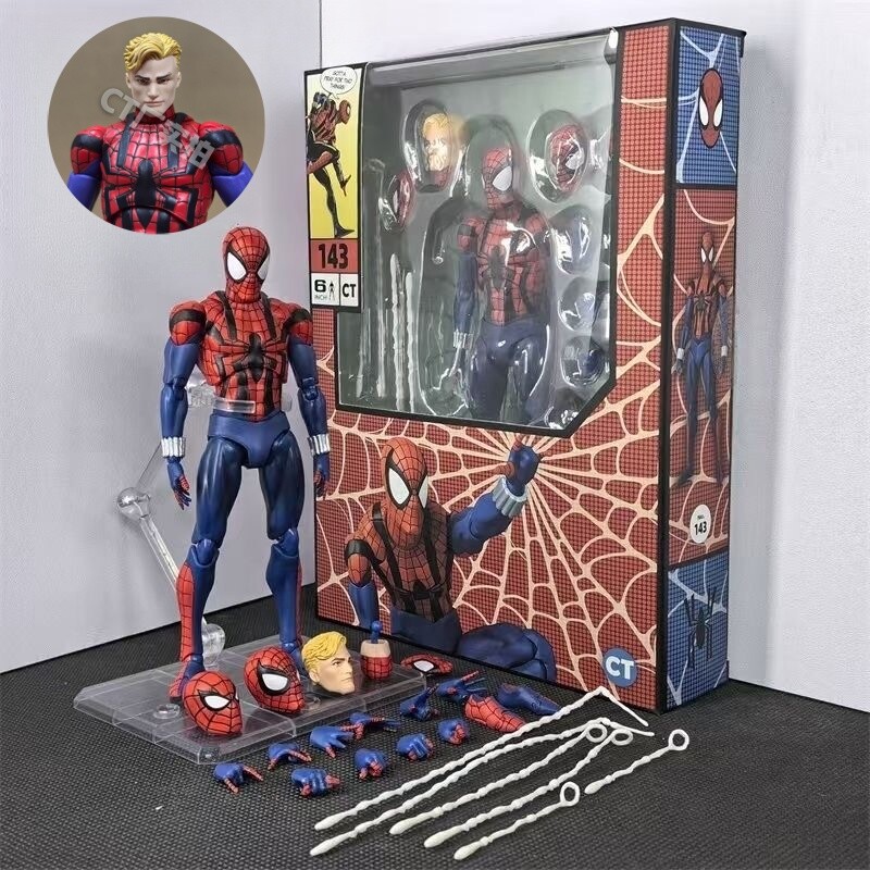 MAFEX No.143 Ben Reilly Spider-Man Comic Ver 6in Action Figure In Stock