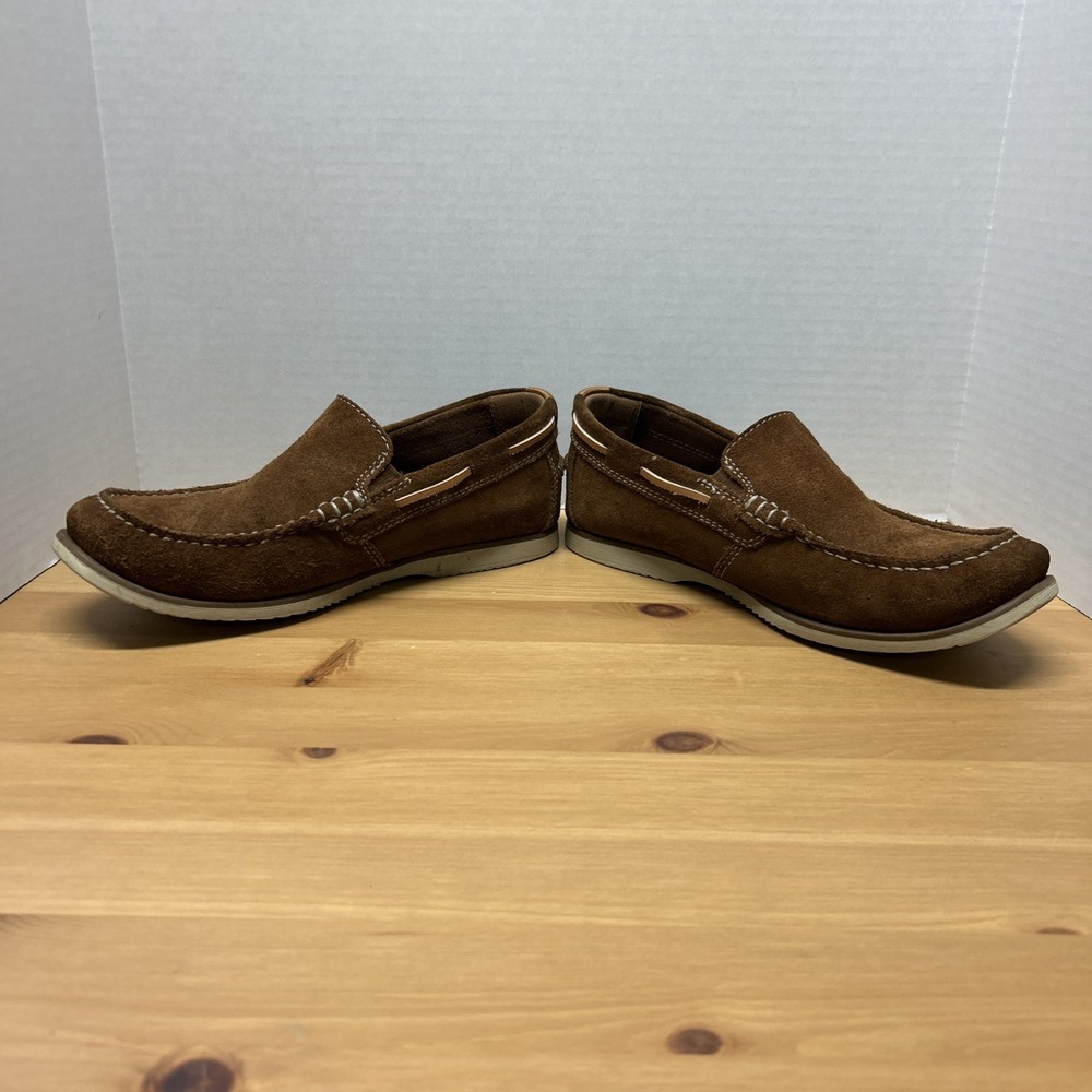 Clarks Mens Tan Boat Shoes Size 8 Extremely Comfortable