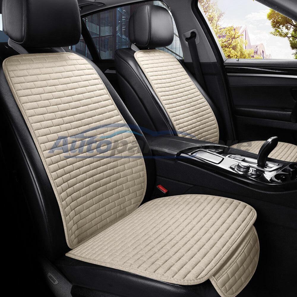 Car Seat Cover Flax Seat Protect Cushion Auto Seat Cushion Protector Pad Mats