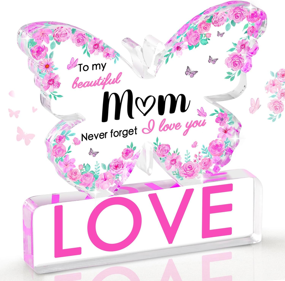 Valentines Day Gifts for Mom, Mom Valentine Gift, Mothers Day Gifts - Butterfly-image