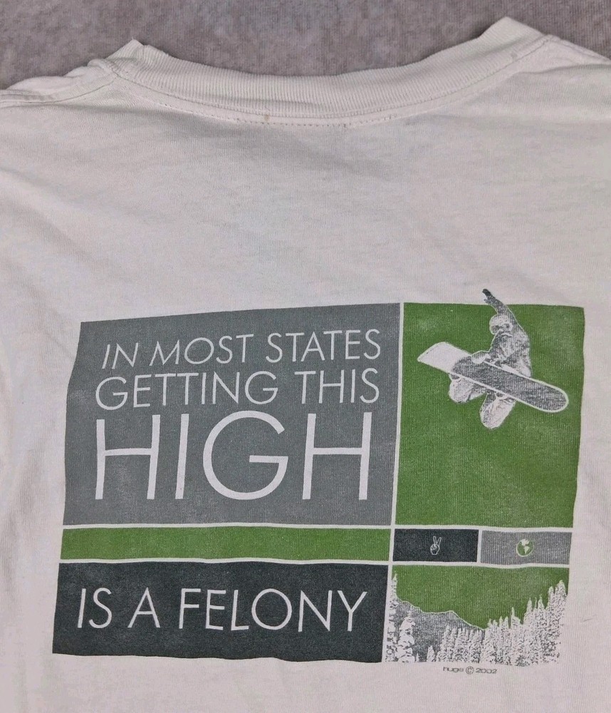 Vintage Keystone Colorado Snowboarding Shirt Mens Large Y2K Distressed condition