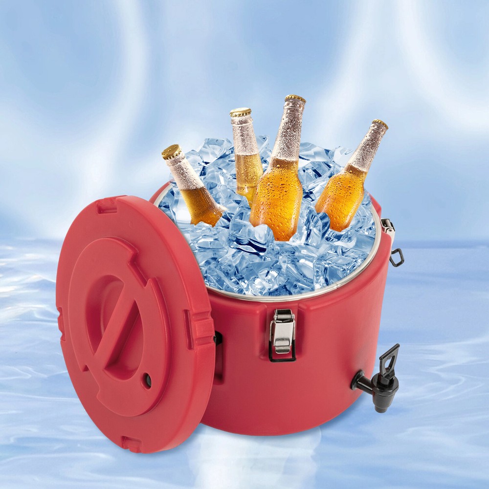 20L Stainless Steel Beverage Dispenser Camping Insulated Portable Sports Cooler