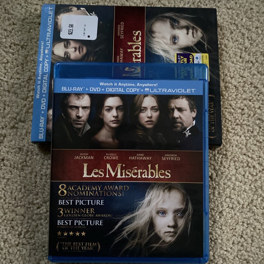 Les Misérables (Blu-ray + Digital Copy, 2013)