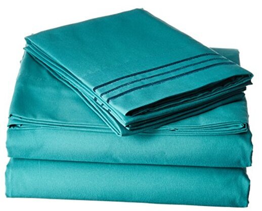 Luxury Silky-Soft 1800 Series Premium Collection - Wrinkle-Free 4-Piece Bed