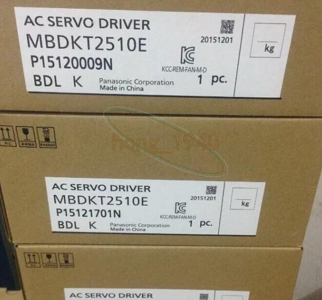 1piece NEW Panasonic Servo Drive 200V 400W MBDHT2510E