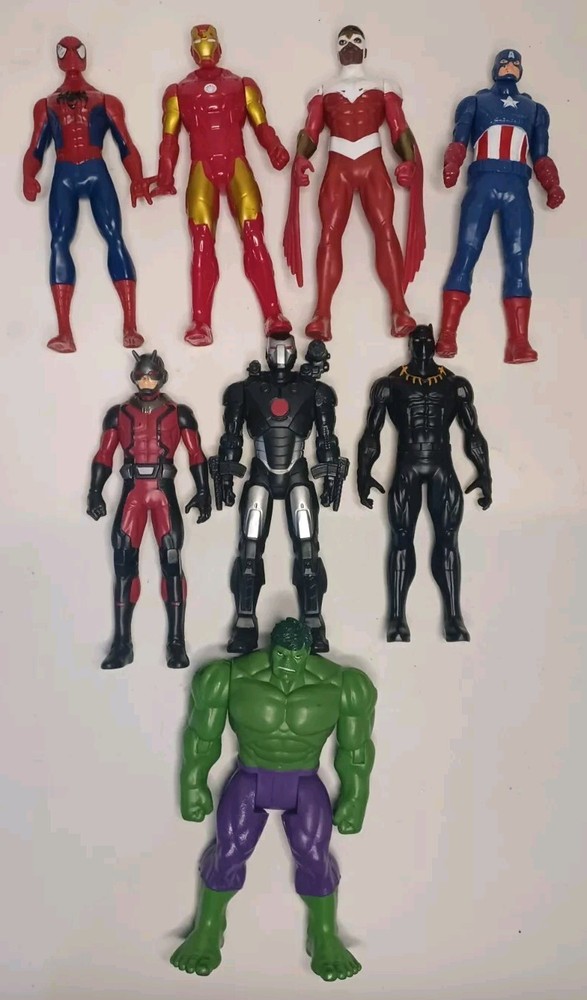 Hasbro Marvel Hulk,Spider Man,Black Panther, Capt America Ironman,Antman,WarM.