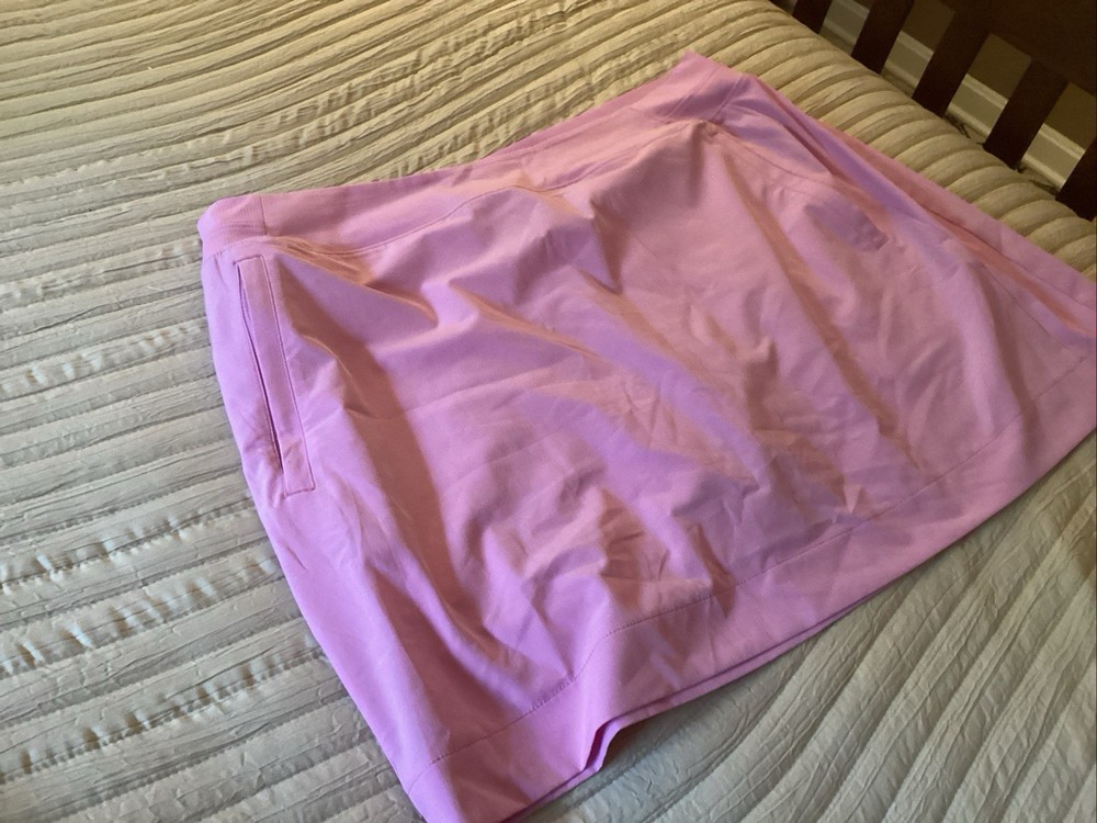 Members Mark Pink Stretch Tennis Skort for Women Size XXL with Zip-image