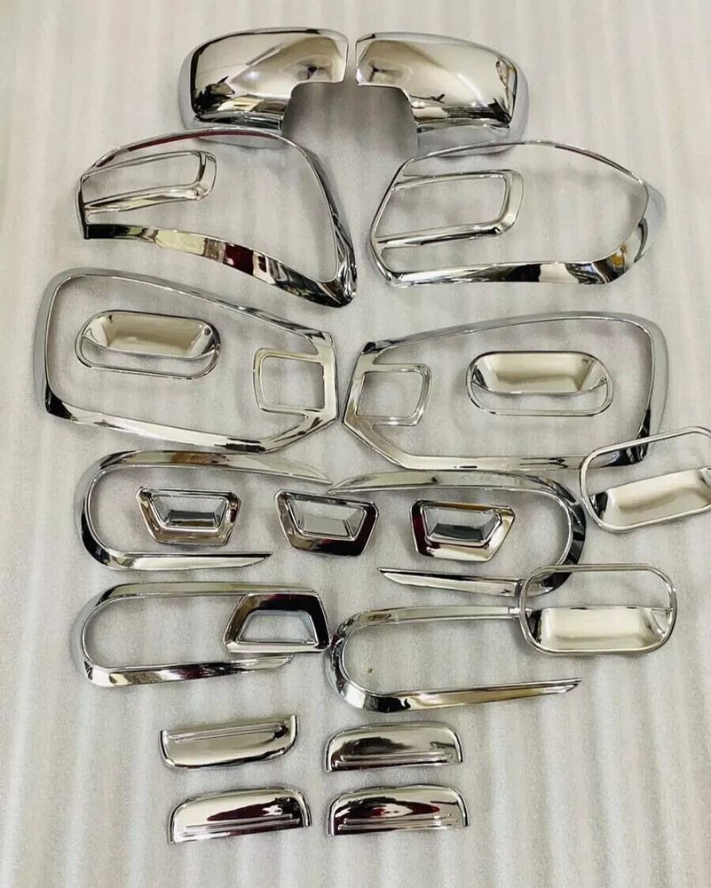 Fits Maruti Suzuki S-Presso Car Exterior Chrome Accessories Combo Kit
