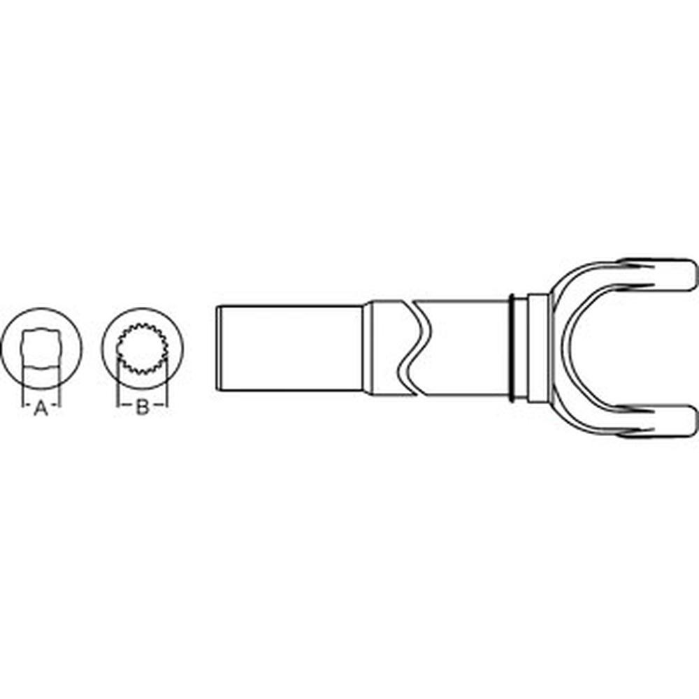 AI Yoke Tube & Sleeve Assembly Part A-11005548 for Smooth Steering