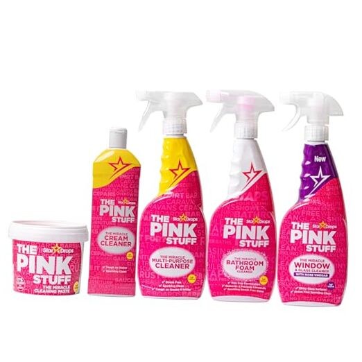 - The Pink Stuff - The Miracle Cleaning Paste, Multi-Purpose Spray, Bathroom