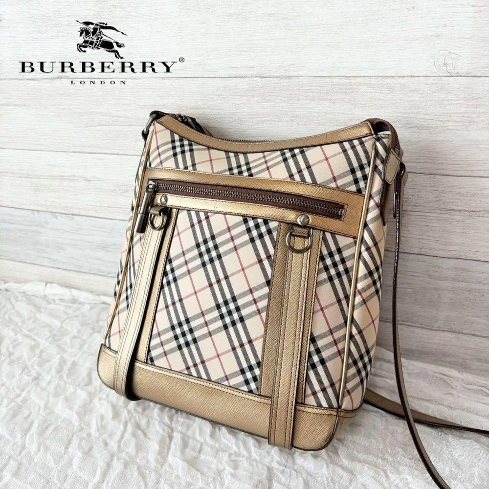 Rare Burberry Shoulder Bag Nova Check