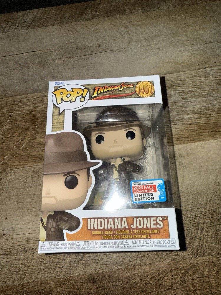 Funko Pop Vinyl Indiana Jones NYCC Exclusive #1401 Collectible Figure