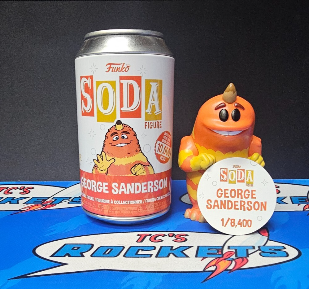 Funko Vinyl Soda Pixar Monsters Inc George Sanderson Figure